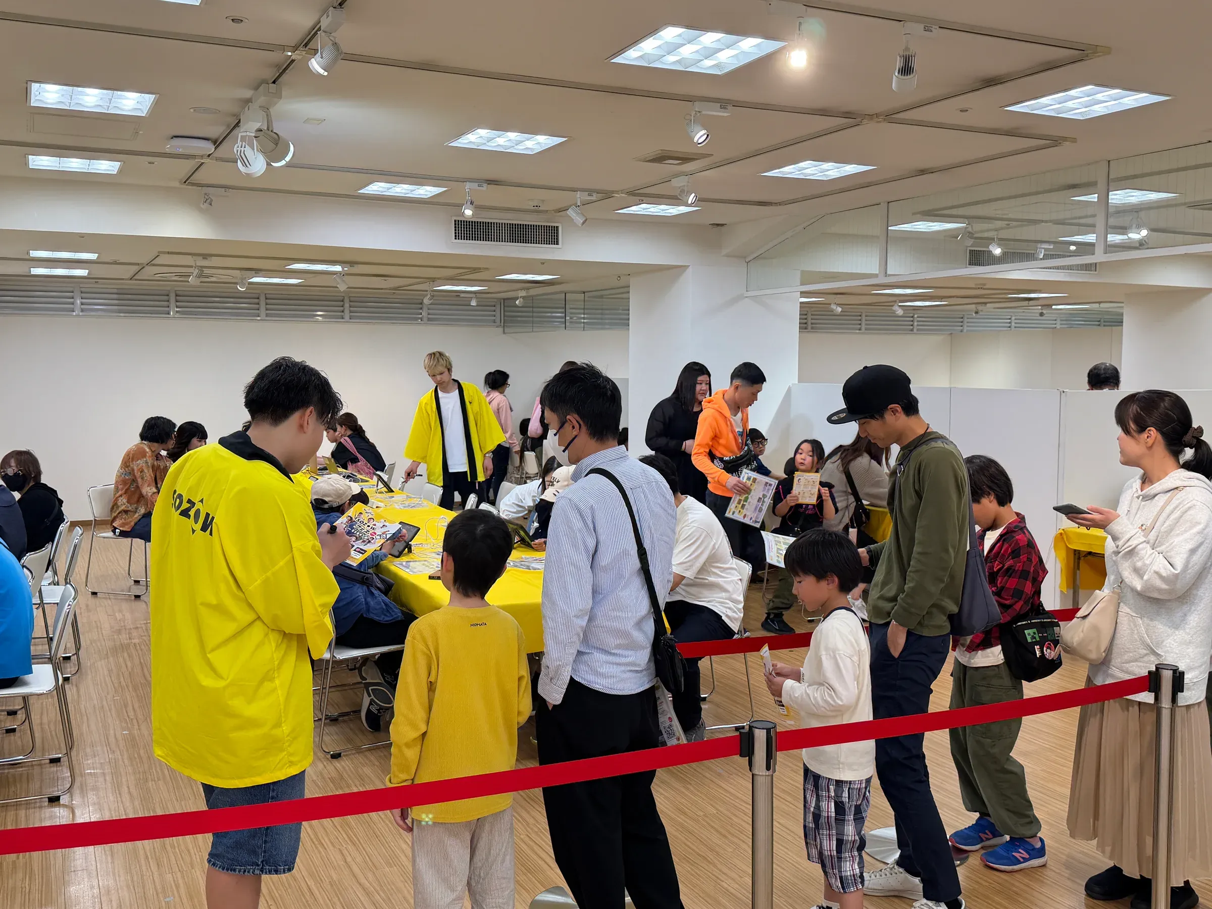 名古屋栄三越でのSOZOWフェス会場の様子